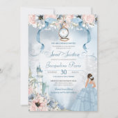 Cinderella Fairy Tale Princess Sweet 16 Geburtstag Einladung (Vorderseite)