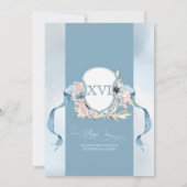 Cinderella Fairy Tale Princess Sweet 16 Geburtstag Einladung (Rückseite)