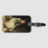 Cinderella Fairy Tale (von John Everett Millais) Gepäckanhänger (Vorderseite (Horizontal))