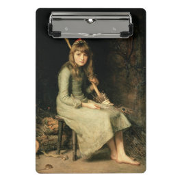 Cinderella Fairy Tale (von John Everett Millais) Mini Klemmbrett