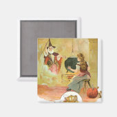 Cinderella Fairytale Magnet (Vorderseite/Rückseite)