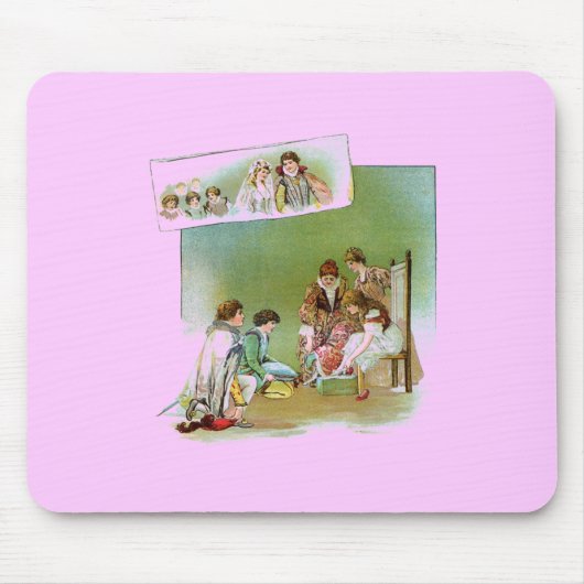 Cinderella Fairytale Mouse Pad Mousepad (Vorne)