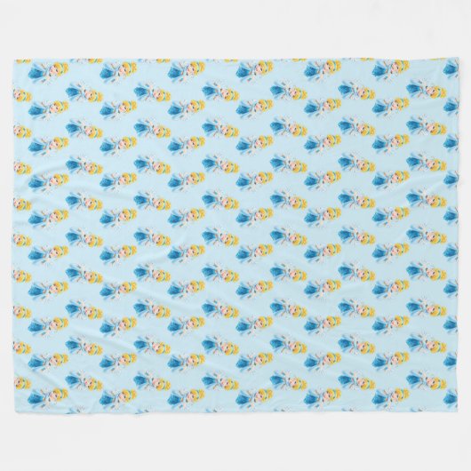 Cinderella Fleece Blanket (Vorderseite (Horizontal))