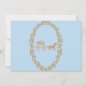 Cinderella Foto Dankeschön Karte (Rückseite)