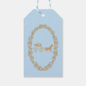 Cinderella Gastgeschenk Tag Geschenkanhänger (Rückseite)