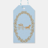 Cinderella Gastgeschenk Tag Geschenkanhänger (Rückseite)