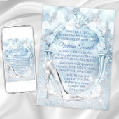 Cinderella Glass Slipper Einladung