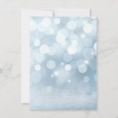 Cinderella Glass Slipper Einladung (Rückseite)