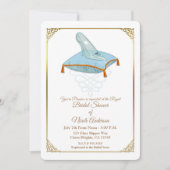 Cinderella Glass Slipper Elegantes Brautparty Inv Einladung (Vorderseite)