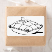 Cinderella Glass Slipper und Pillow Large Label (Insitu)