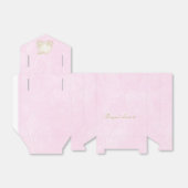 Cinderella Gold Carriage Pink Gastgeschenk Boxen Geschenkschachtel (Ungefaltet)