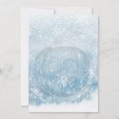 Cinderella Invitation, Cinderella 16 . Geburtstag Einladung (Rückseite)