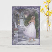 Cinderella Karte (Gelbe Blume)