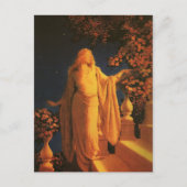 Cinderella Maxfield Parrish Fine Art Postkarte (Vorderseite)