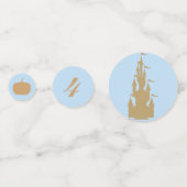 Cinderella Party Confetti Tischdekor Konfetti (Rückseiten)