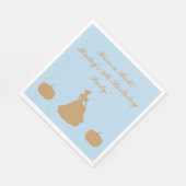Cinderella Party Personalisiert Napkins Serviette (Ecke)