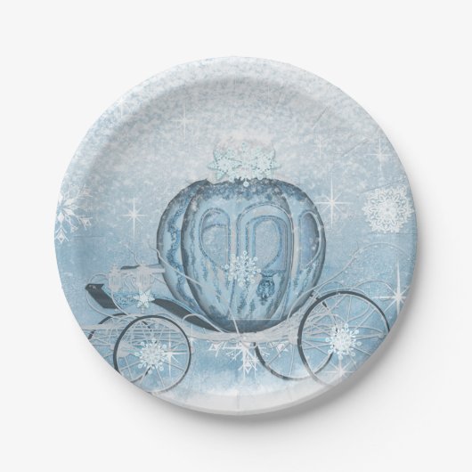 Cinderella Party Plate Pappteller (Vorderseite)