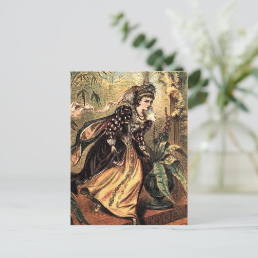 Cinderella Plate V Postkarte (Stehend Vorderseite)