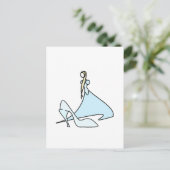 Cinderella Postkarte (Stehend Vorderseite)