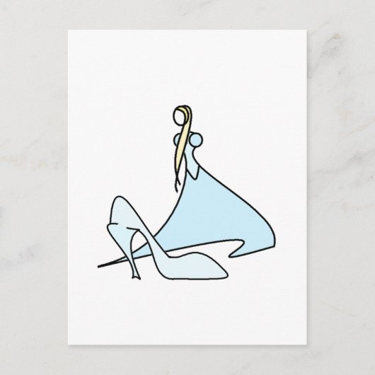 Cinderella Postkarte (Vorderseite)