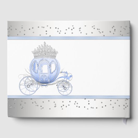 Cinderella Princess Birthday Party Gästebuch (Rückseite)