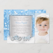 Cinderella Princess Geburtstagsparty Einladung (Vorne/Hinten)