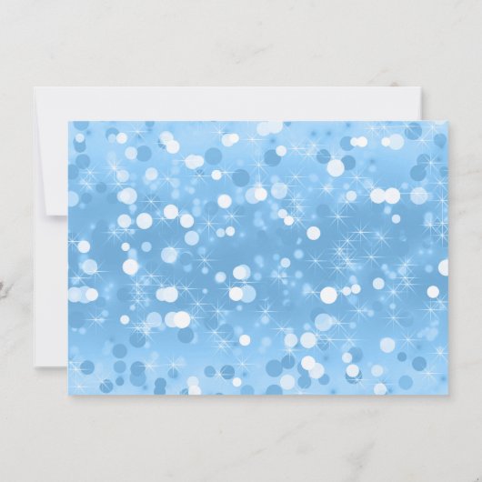 Cinderella Princess Geburtstagsparty Einladung (Rückseite)