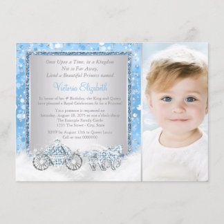 Cinderella Princess Geburtstagsparty Einladung