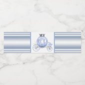 Cinderella Princess Water Bottle Labels Wasserflaschenetikett (Einzelnes Label)