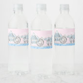 Cinderella Princess Water Bottle Labels Wasserflaschenetikett (Flaschen)