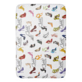 Cinderella Quote Schuhe Heelse Pumps Badematte (Vorderseite Vertikal)