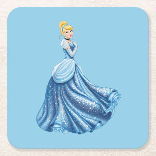 Cinderella Rechteckiger Pappuntersetzer (Vorderseite)