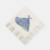 Cinderella Serviette (Ecke)