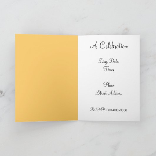 Cinderella Slipper Aquamarin Orange Pillow Custom Einladung (Innenseite)