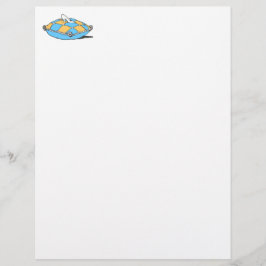 Cinderella Slipper auf Aquamarinem Orangenkissen