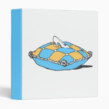 Cinderella Slipper auf Aquamarinem Orangenkissen