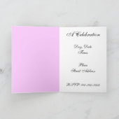 Cinderella Slipper Messe Kunst Einladung (Innenseite)