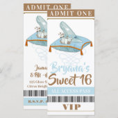 Cinderella Slipper Princess Sweet 16 VIP Party (Vorne/Hinten)