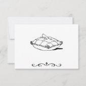 Cinderella Slipper RSVP Cards (Vorderseite)