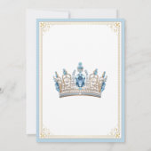 Cinderella Sneaker Ball Geburtstagsparty Einladung (Rückseite)