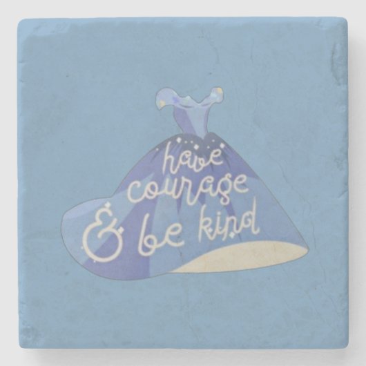 Cinderella Steinuntersetzer (Vorderseite)