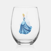 Cinderella Stemless Weinglas Ohne Stiel (Rückseite)
