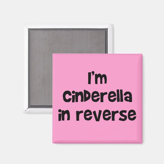 Cinderella Story Magnet (Vorderseite/Rückseite)