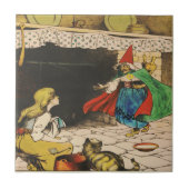 Cinderella Vintag Repro Keramik Fliese (Vorderseite)