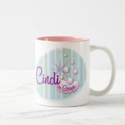 CindiOnSoaps_Mug Zweifarbige Tasse (Rechts)