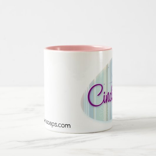 CindiOnSoaps_Mug Zweifarbige Tasse (Mittel)