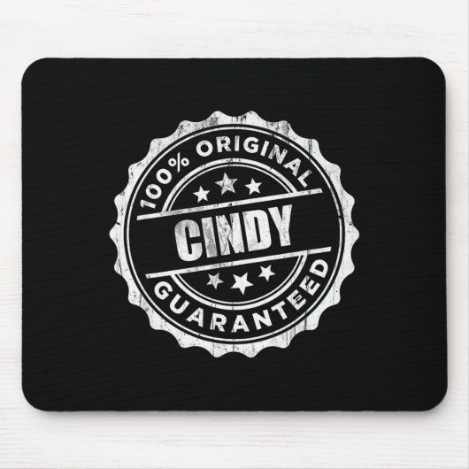Cindy 100 % Original D Mousepad (Vorne)
