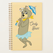 Cindy Bear Holding Parasol Planer (Vorderseite)