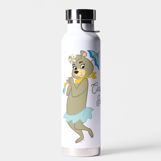 Cindy Bear Holding Parasol Trinkflasche (Links)