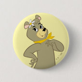 Cindy Bear Playful Pose Button (Vorderseite)